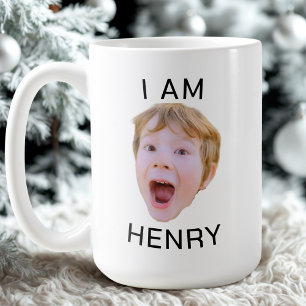 Funny Custom Face Tasse Geburtstagsparty Matching