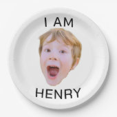 Funny Custom Face Teller Geburtstagsparty Matching (Vorderseite)