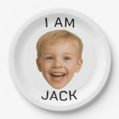 Funny Custom Face Teller Geburtstagsparty Matching (Vorderseite)