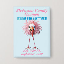 Funny Custom Family Wiedersehen Flamingo