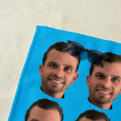 Funny Custom Foto Face Beach Handtuch Personalisie (Beispiel)
