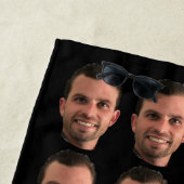 Funny Custom Foto Face Beach Handtuch Personalisie (Beispiel)