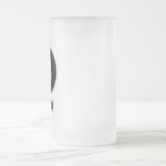 Funny Custom Foto Trauzeuge Geschenk Mattglas Bierglas (Mittel)