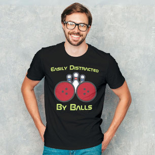 Funny Custom Geschenke für Bowling Spieler Bowlers T-Shirt