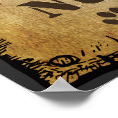 Funny custom gewollt Poster (Ecke)