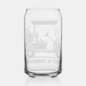 Funny Custom Golf Cart Sportgeschenk Etwas Dosenglas (Vorderseite)