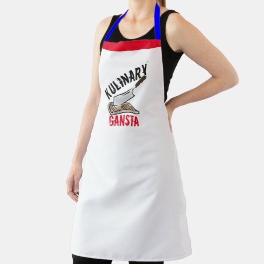 Funny Custom GRILLEN Gift - Angesagt Kulinary Gang Schürze (InSitu)