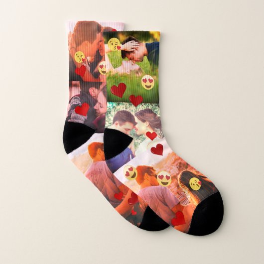 Funny Custom Liebe Foto Socken (Paar)