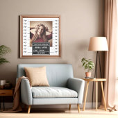 Funny Custom Mugshot Poster