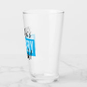 Funny Custom Mystery Drink Glas (Links)