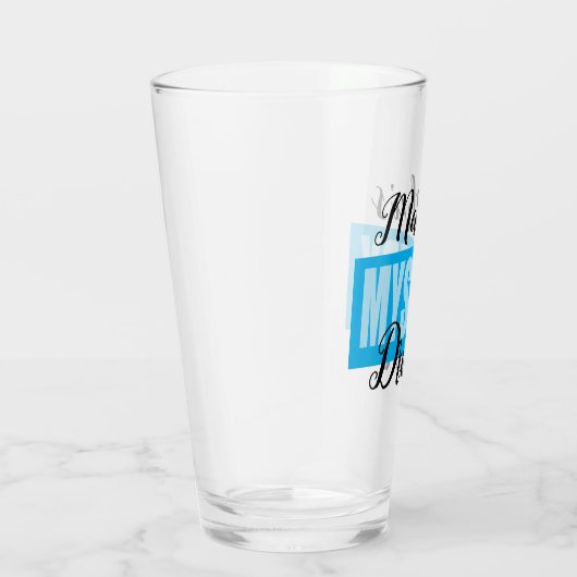 Funny Custom Mystery Drink Glas (Rechts)
