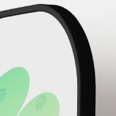 Funny custom name Drinking Fish Pickleball Schläger (Linke Seite)