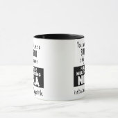 Funny Custom Ninja Chirurgeon Gift Tasse (Zentrum)