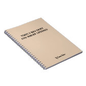 Funny Custom Notebook für Mitarbeiter/Student Gesc Notizblock (Rechte Seite)