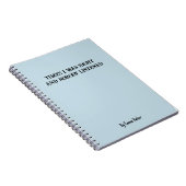 Funny Custom Notebook für Mitarbeiter/Student Gesc Notizblock (Rechte Seite)