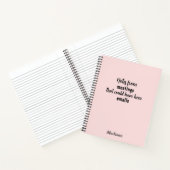 Funny Custom Notebook für Office Meeting Notes Notizblock (Innenseite)