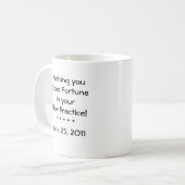 Funny Custom Optometrist Optometrist Optical Offic Kaffeetasse (Vorderseite Links)