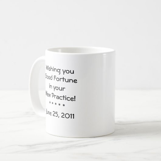 Funny Custom Optometrist Optometrist Optical Offic Kaffeetasse (Vorderseite Links)