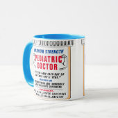 Funny Custom Pädiatric Gift Tasse (Vorderseite Links)
