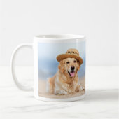Funny Custom Pet Foto, das ich nur mit meinem Hund Kaffeetasse (Links)