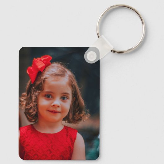 Funny Custom Photo Schlüsselanhänger (Rückseite)