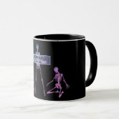 Funny Custom Radiologist Doctor Gift Tasse (VorderseiteRechts)