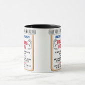 Funny Custom Retirement Geschenk Tasse (Zentrum)