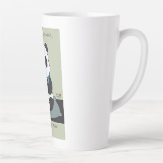 Funny Custom Sarcastic Panda Opinion Coworker Gift Milchtasse