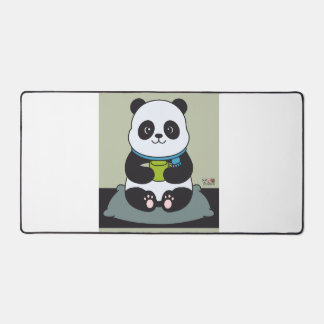 Funny Custom Sarcastic Panda Opinion Coworker Gift Schreibtischunterlage