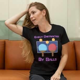 Funny Custom Table Tennis Geschenk Ideen für Spiel T-Shirt