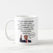 Funny Custom Tasse für Husband Ideen von Ehefrau I (Links)
