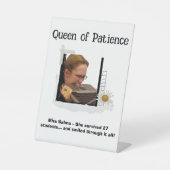 Funny Custom Teacher Wertungszeichen Sockelschild (Vorderseite)