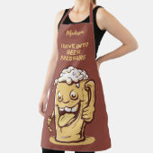Funny Custom Text Beer Schürze (InSitu)