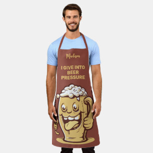 Funny Custom Text Beer Schürze