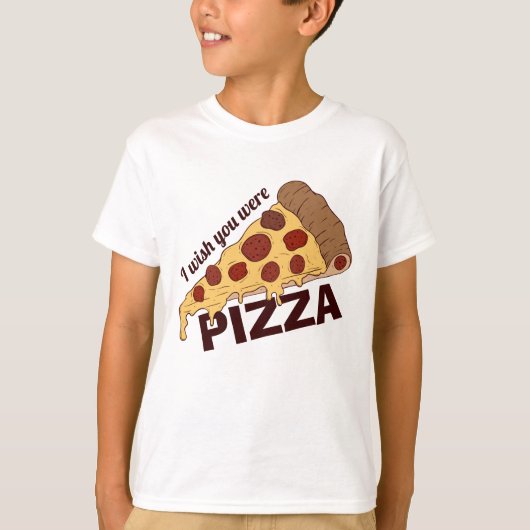 Funny Custom Text PIZZA Shirts & Jacken (Vorderseite)