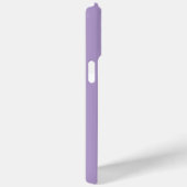Funny Custom Text Think Weniger Stupi Lila Case-Mate iPhone Hülle (Rückseite / Rechts)