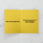 Funny Custom "Toxic Waste" Erwachsene Geburtstag Karte (Innenseite)