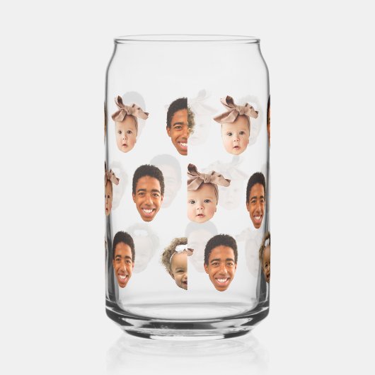 Funny Custom Vater 3 Kids Foto Dosenglas (Rechts)