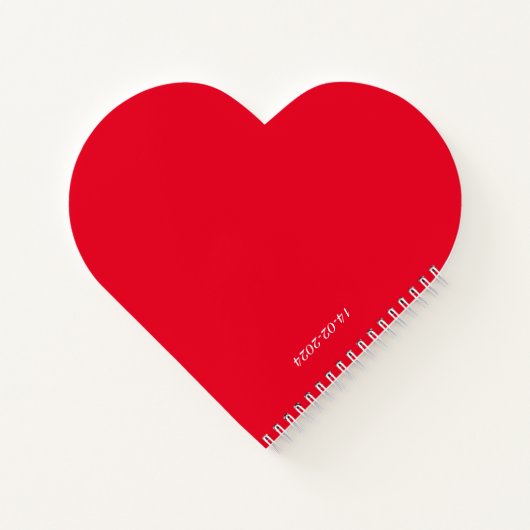 Funny Custom Wedding Vorschlag Valentine's Day Notizblock (Rückseite)