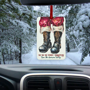 Funny Custom Weihnachtsfamilie Name Autolufterfrischer