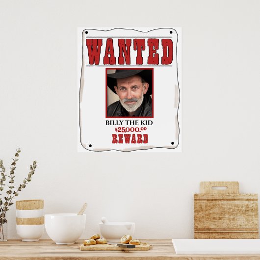 Funny Custom Wollte Ihr Foto Poster (Küche)