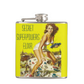 Funny custom women's flask flachmann (Vorderseite)