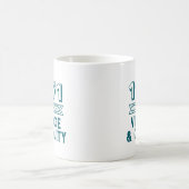 Funny Custom Year Vintag und Qualität Cool Kaffeetasse (Mittel)