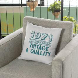 Funny Custom Year Vintag und Qualität Cool Kissen
