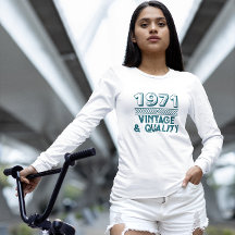 Funny Custom Year Vintag und Qualität Cool