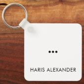 Funny Custome Name Personalisiert Schlüsselanhänger (Vorderseite)