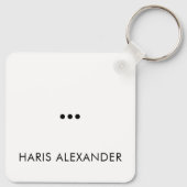 Funny Custome Name Personalisiert Schlüsselanhänger (Rückseite)