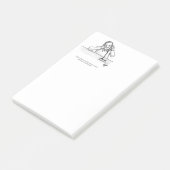 Funny Customer Service Spaß Post It Notes Post-it Klebezettel (angewinkelt)