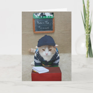 Funny Customizable Back to School Karte