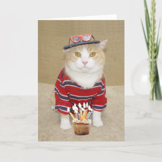 Funny Customizable Birthday for Enthusiastic Typ Karte